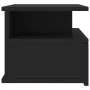 Floating bedside tables 2 units black wood 40x31x27 cm by vidaXL, Nightstands - Ref: Foro24-800408, Price: 72,19 €, Discount: %