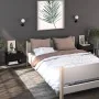 Mesita de noche de pared negra de vidaXL, Mesitas de noche - Ref: Foro24-810955, Precio: 39,16 €, Descuento: %