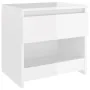 Mesitas de noche 2 uds contrachapada blanco brillo 40x30x30 cm de vidaXL, Mesitas de noche - Ref: Foro24-803456, Precio: 53,3...