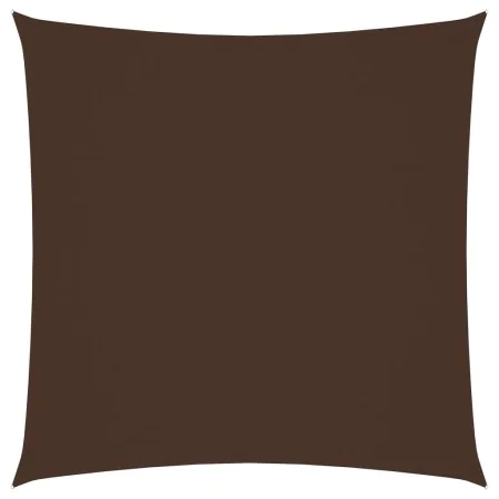 Toldo de vela cuadrado tela Oxford marrón 4x4 m de , Sombrillas - Ref: Foro24-135799, Precio: 52,44 €, Descuento: %