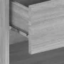 Mesita de noche de pared gris Sonoma de vidaXL, Mesitas de noche - Ref: Foro24-816948, Precio: 38,25 €, Descuento: %