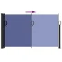 Toldo lateral retráctil azul 120x300 cm de , Sombrillas - Ref: Foro24-4004281, Precio: 88,41 €, Descuento: %