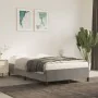 Estructura de cama terciopelo gris claro 120x190 cm de , Camas y somieres - Ref: Foro24-379528, Precio: 98,43 €, Descuento: %