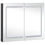Mueble de baño con espejo LED 80x12,2x68 cm de vidaXL, Tocadores de baño - Ref: Foro24-325545, Precio: 169,64 €, Descuento: %