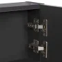 Mueble de baño con espejo LED 80x12,2x68 cm de vidaXL, Tocadores de baño - Ref: Foro24-325545, Precio: 169,64 €, Descuento: %