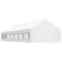 Cenador con techo polietileno blanco 15,61x5,88x3,75 m de vidaXL, Carpas y cenadores - Ref: Foro24-3155499, Precio: 1,00 €, D...