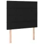 Cama box spring con colchón tela negro 120x200 cm de vidaXL, Camas y somieres - Ref: Foro24-3137143, Precio: 424,41 €, Descue...