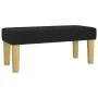 Cama box spring con colchón tela negro 120x200 cm de vidaXL, Camas y somieres - Ref: Foro24-3137143, Precio: 424,41 €, Descue...