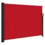 Toldo lateral retráctil rojo 140x500 cm de , Sombrillas - Ref: Foro24-4004417, Precio: 91,71 €, Descuento: %