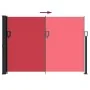 Toldo lateral retráctil rojo 140x500 cm de , Sombrillas - Ref: Foro24-4004417, Precio: 91,71 €, Descuento: %
