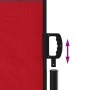 Toldo lateral retráctil rojo 140x500 cm de , Sombrillas - Ref: Foro24-4004417, Precio: 91,71 €, Descuento: %