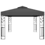 Cenador con doble techo gris antracita 3x4 m de vidaXL, Carpas y cenadores - Ref: Foro24-48031, Precio: 256,76 €, Descuento: %