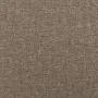 Estructura de cama con cabecero de tela gris taupe 90x190 cm de vidaXL, Camas y somieres - Ref: Foro24-3125021, Precio: 145,1...