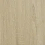 Estructura de cama con luces LED roble Sonoma 100x200 cm de , Camas y somieres - Ref: Foro24-839506, Precio: 101,59 €, Descue...