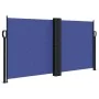 Toldo lateral retráctil azul 120x1200 cm de , Sombrillas - Ref: Foro24-4004791, Precio: 120,92 €, Descuento: %