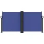 Toldo lateral retráctil azul 120x1200 cm de , Sombrillas - Ref: Foro24-4004791, Precio: 120,92 €, Descuento: %