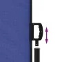 Toldo lateral retráctil azul 120x1200 cm de , Sombrillas - Ref: Foro24-4004791, Precio: 120,92 €, Descuento: %