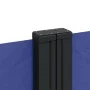 Toldo lateral retráctil azul 120x1200 cm de , Sombrillas - Ref: Foro24-4004791, Precio: 120,92 €, Descuento: %