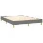 Cama box spring con colchón tela gris oscuro 140x200 cm de vidaXL, Camas y somieres - Ref: Foro24-3130274, Precio: 429,44 €, ...