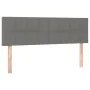 Cama box spring con colchón tela gris oscuro 140x200 cm de vidaXL, Camas y somieres - Ref: Foro24-3130274, Precio: 429,44 €, ...