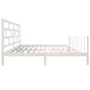 Estructura de cama madera maciza blanco Super King 180x200 cm de vidaXL, Camas y somieres - Ref: Foro24-3101364, Precio: 173,...