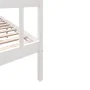 Estructura de cama madera maciza blanco Super King 180x200 cm de vidaXL, Camas y somieres - Ref: Foro24-3101364, Precio: 173,...