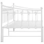 Estructura de sofá cama extraíble de metal blanco 90x200 cm de vidaXL, Camas y somieres - Ref: Foro24-324759, Precio: 169,36 ...