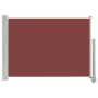 Toldo lateral retráctil de jardín marrón 80x300 cm de vidaXL, Sombrillas - Ref: Foro24-48361, Precio: 53,23 €, Descuento: %