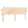 Estructura de cama de matrimonio con cabecero madera maciza de vidaXL, Camas y somieres - Ref: Foro24-3193481, Precio: 149,22...