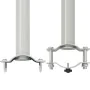 Toldo lateral retráctil de jardín marrón 80x300 cm de vidaXL, Sombrillas - Ref: Foro24-48361, Precio: 53,23 €, Descuento: %