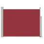Toldo lateral retráctil de jardín rojo 100x500 cm de vidaXL, Sombrillas - Ref: Foro24-48385, Precio: 83,05 €, Descuento: %