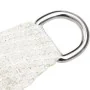 Toldo de vela HDPE blanco 160 g/m² 2x3 m de vidaXL, Sombrillas - Ref: Foro24-311227, Precio: 24,76 €, Descuento: %