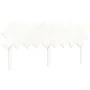 Estructura cama de matrimonio con cabecero madera maciza blanco de vidaXL, Camas y somieres - Ref: Foro24-3193742, Precio: 16...