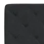 Cama con colchón terciopelo negro 140x200 cm de vidaXL, Camas y somieres - Ref: Foro24-3208660, Precio: 386,95 €, Descuento: %
