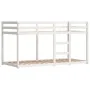 Litera con cortinas madera maciza de pino azul 90x200 cm de vidaXL, Camas y somieres - Ref: Foro24-3283896, Precio: 257,81 €,...