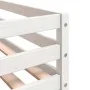 Litera con cortinas madera maciza de pino azul 90x200 cm de vidaXL, Camas y somieres - Ref: Foro24-3283896, Precio: 257,81 €,...