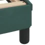 Cama con colchón terciopelo verde oscuro 140x200 cm de vidaXL, Camas y somieres - Ref: Foro24-3208661, Precio: 420,22 €, Desc...