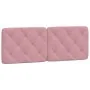 Cama con colchón terciopelo rosa 120x200 cm de vidaXL, Camas y somieres - Ref: Foro24-3208651, Precio: 382,84 €, Descuento: %