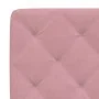 Cama con colchón terciopelo rosa 120x200 cm de vidaXL, Camas y somieres - Ref: Foro24-3208651, Precio: 382,84 €, Descuento: %