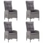 5-piece gray garden dining set by vidaXL, Garden sets - Ref: Foro24-3067773, Price: 738,27 €, Discount: %