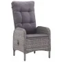 5-teiliges graues Garten-Esszimmer-Set von vidaXL, Gartensets - Ref: Foro24-3067773, Preis: 738,27 €, Rabatt: %