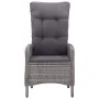 5-piece gray garden dining set by vidaXL, Garden sets - Ref: Foro24-3067773, Price: 738,27 €, Discount: %
