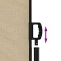 Toldo lateral retráctil beige 220x600 cm de vidaXL, Sombrillas - Ref: Foro24-4004570, Precio: 130,45 €, Descuento: %