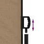 Toldo lateral retráctil gris taupe 140x600 cm de vidaXL, Sombrillas - Ref: Foro24-4004514, Precio: 114,57 €, Descuento: %