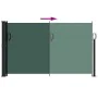 Toldo lateral retráctil verde oscuro 120x600 cm de vidaXL, Sombrillas - Ref: Foro24-4004500, Precio: 103,29 €, Descuento: %