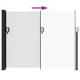 Toldo lateral retráctil blanco 160x500 cm de vidaXL, Sombrillas - Ref: Foro24-4004436, Precio: 106,42 €, Descuento: %