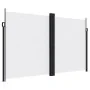 Toldo lateral retráctil blanco 200x600 cm de vidaXL, Sombrillas - Ref: Foro24-4004661, Precio: 150,66 €, Descuento: %