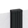 Toldo lateral retráctil blanco 200x600 cm de vidaXL, Sombrillas - Ref: Foro24-4004661, Precio: 150,66 €, Descuento: %