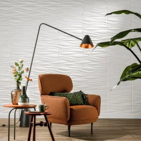 WallArt Paneles de pared 3D 24 uds GA-WA04 diseño Waves de WallArt, Recubrimiento de paredes - Ref: Foro24-276196, Precio: 67...