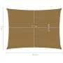 Toldo de vela HDPE gris taupe 160 g/m² 3x4,5 m de vidaXL, Sombrillas - Ref: Foro24-311403, Precio: 36,71 €, Descuento: %